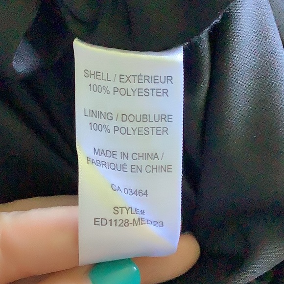 Black & Floral Sz 2 Dress by RICKI’S - Picture 4 of 5